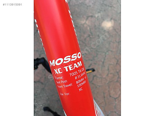 Mosso xc best sale team 7005