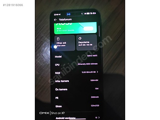 İkinci El ve Sıfır Alışveriş / Cep Telefonu & Aksesuar / Cep Telefonu / Diğer