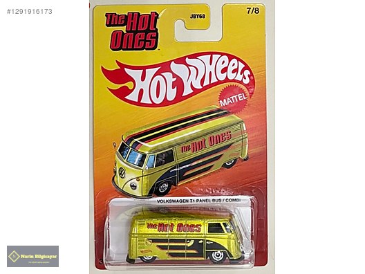 DÖKÜM DEMİR HOT WHEELS THE HOT ONES VOLKSWAGEN T1 PANEL BUS on