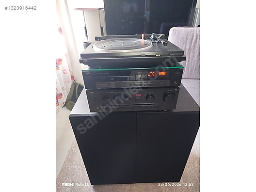 JVC Entegre Amfi - JVC AX 511BK ANFİ CD XL Z331 BK PİKAP AL F