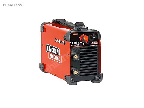 LİNCOLN İNVERTEC 135 S. 120 A KAYNAK MAKİNASI, SADECE 4,6 KG. on