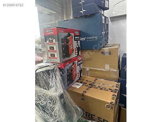 【中古】 New Partner E．P． Lincoln LİNCOLN İNVERTEC 135 S. 120 A KAYNAK MAKİNASI, SADECE 4,6 KG. on