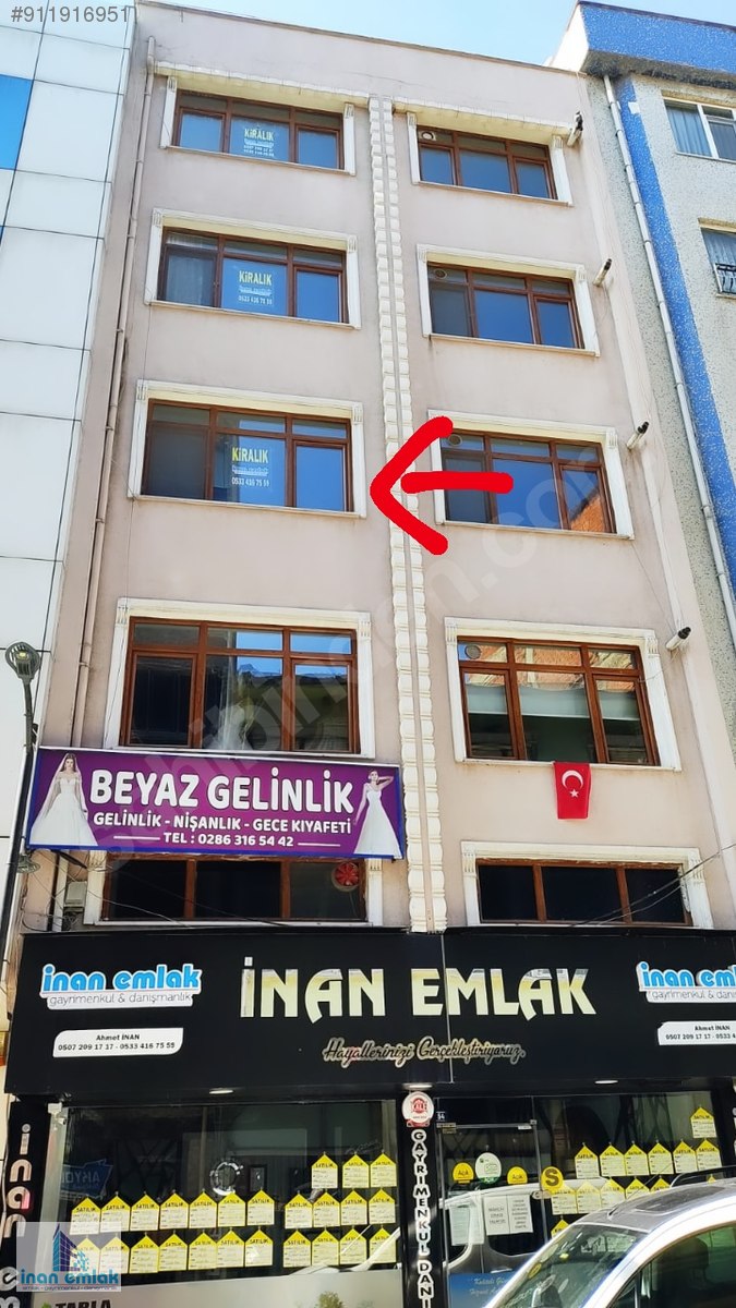 ÇARŞI İÇİNDE KİRALIK 4 ADET DAİRE Kiralık Daire İlanları sahibinden