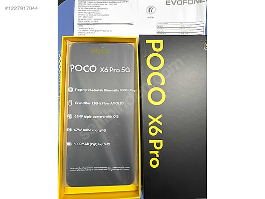 Used & Brand New Items / Cell Phones & Accessories / Cell Phones / Xiaomi / Poco X6 Pro