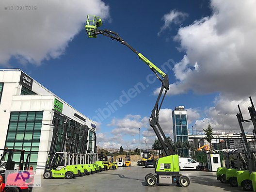 14+2 EKLEMLİ ZOOMLİON AKÜLÜ PLATFORM MENLİFT ANADOLUPARK A.Ş