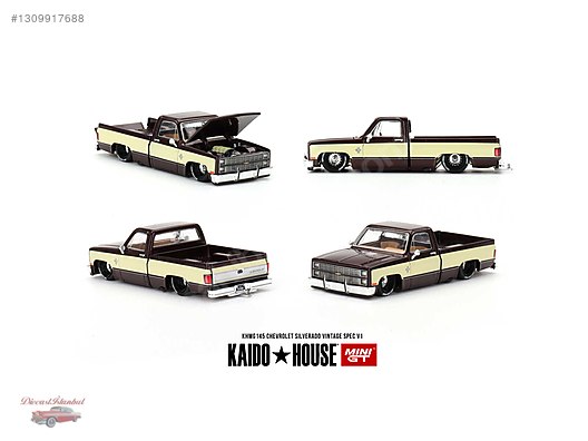 1:64 MINI GT CHEVROLET SILVERADO KAIDO DIECAST ISTANBUL on