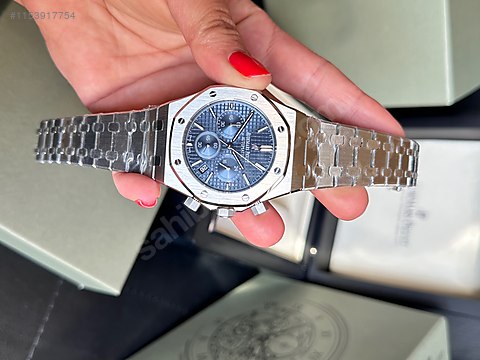 Audemars Piguet Audemars Piguet saat silver blue at sahibinden