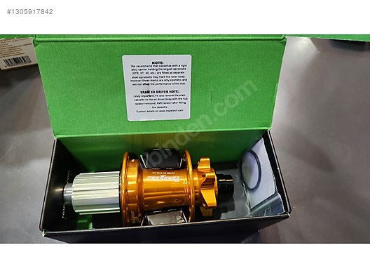 HOPE PRO 5 HG 32 DELİK QR ARKA GÖBEK 6 VİDA 12 X142 MM on