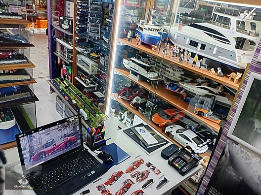 Özel Yapım Diecast Model Diorama Set