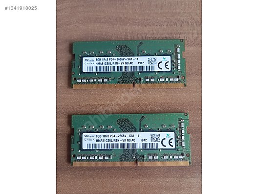 8X2 DDR4 SKHYNİX 2666V on sahibinden.com - 1341918025