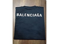 Balenciaga siyah t-shirt