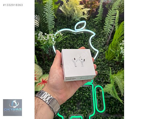 AirPods 4 ANC, SIFIR KAPALI KUTU 2 YIL GARANTİLİ! sahibinden.comda