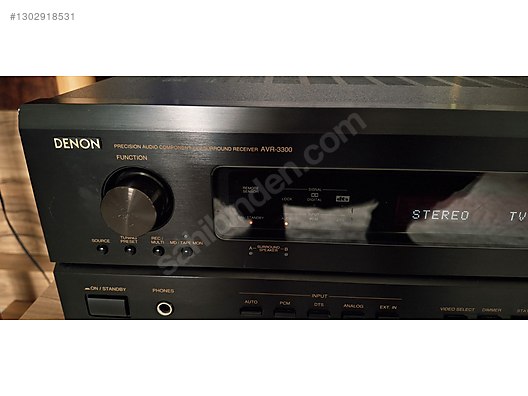 Denon / DENON AVR 3300 / TAMİRSİZ / VİDEOLU İLAN on sahibinden.com