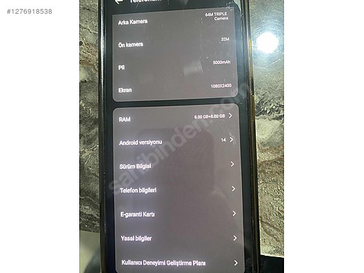 İkinci El ve Sıfır Alışveriş / Cep Telefonu & Aksesuar / Cep Telefonu / Tecno / Camon 20
