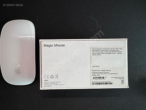 Apple Magic Mouse (A1657) Kutulu Tertemiz Sorunsuz sahibinden