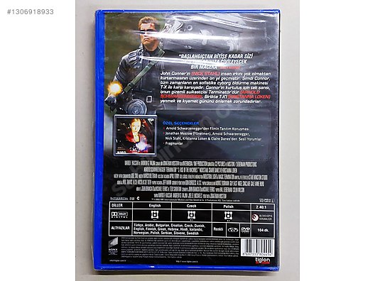 Terminator 3 DVD Film SIFIR AMBALAJINDA - Yabancı DVD Filmler