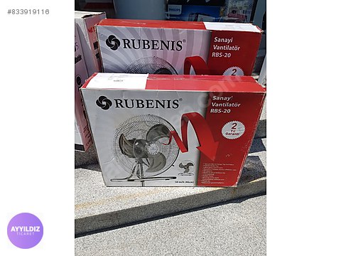 Rubenis Rbs 20 Sanayi Tipi Ayakli Vantilator At Sahibinden Com 833919116