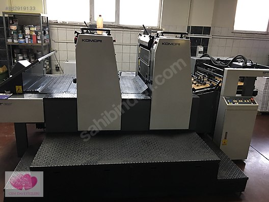Komori Sprint Gs 50x70 2 Renk Matbaa Reklam Endustri Makineleri Sahibinden Com Da 882919133