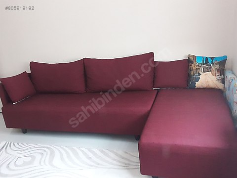 Kirmizi Koltuk Pufu Cekyat Kanepe Ilanlari Sahibinden Com Da 805919192