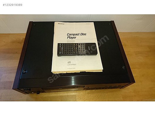 SONY CDP-X555ES HİGH END CD PLAYER..ORJ.JAPAN..NOS..SIFIR