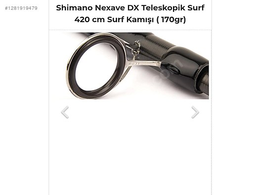 Kamış & Aksesuarlar / Shimano nexave 420 sahibinden.comda - 1281919479