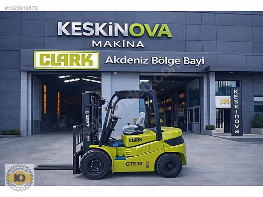 2026 CLARK 3 TON DİZEL FORKLİFT PEŞİN FİYATINA 12 TAKSİT H.TESLİ