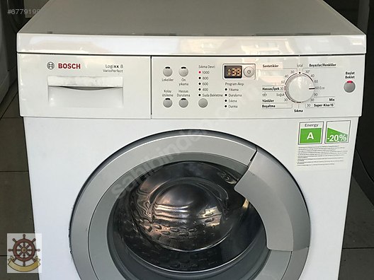 Bosch Logixx A 8 Kg 15 Dk Kisa Prog 1 Yil Garanti Teslim