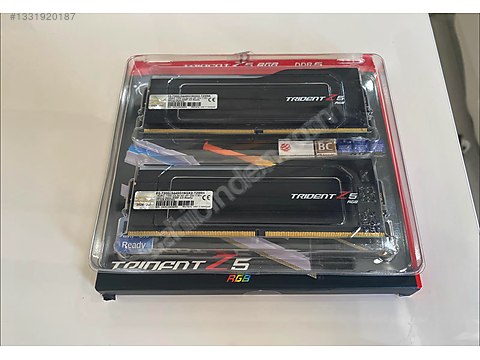 佐*読様 【300円オークション】シータモルトDREAM 微高レート 2重スリー G.Skill Trident Z5 RGB 32GB (2x16) 7200MHz DDR5 CL34 sahibinden