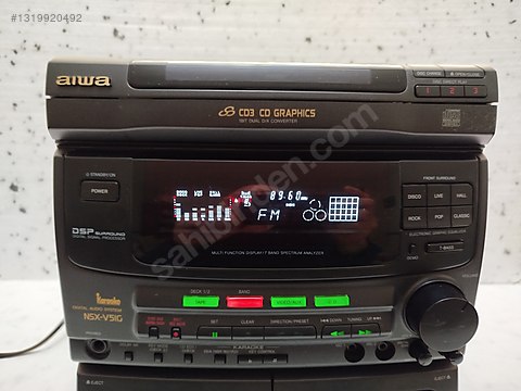 AIWA NSX-V51G MÜZİK SETİ GÖVDESİ-KUMANDALI-ÇOK TEMİZ - İkinci El