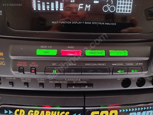 AIWA NSX-V51G MÜZİK SETİ GÖVDESİ-KUMANDALI-ÇOK TEMİZ - İkinci El