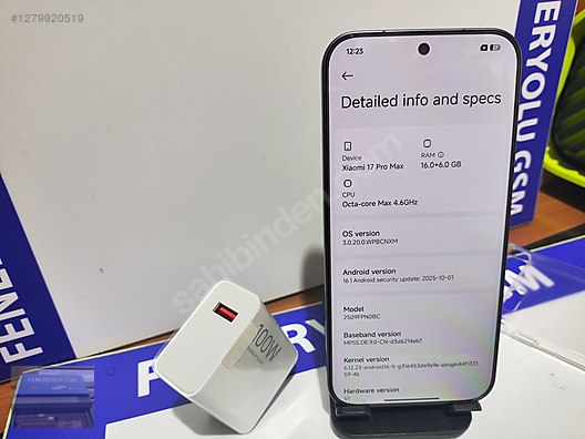 Used & Brand New Items / Cell Phones & Accessories / Cell Phones / Xiaomi / 17 Pro Max