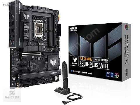 Asus TUF Gaming Z890-PLUS Wi-Fi Intel LGA1851 DDR5 ATX Anakart