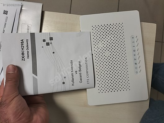 ZTE ZXHN H298a Çift Bant (2.4 & 5 GHz) Fiber Ruter on sahibinden