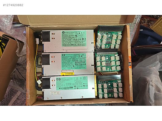 İkinci El ve Sıfır Alışveriş / Bilgisayar / Masaüstü / Donanım / Mining Ekipmanları