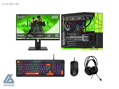Toplama / KARNE HEDİYESİ DRx9176 Ultra 5 225F 32GB RAM 1TB 8GB RTX