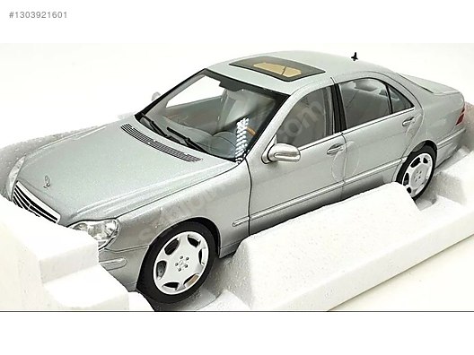 Mercedes-Benz S-Klasse ミニカー 1/18 シルバー Norev Diecast Model 1:18 Mercedes Benz Araba - 1303921601