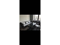 Bahce balkon kose takimi rattan