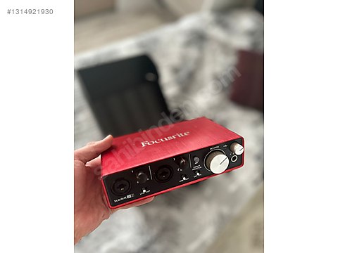 Focusrite Scarlett 2i2 2nd Gen | Temiz ve Sorunsuz on sahibinden Focusrite Scarlett 2i2 2nd Gen | Temiz ve Sorunsuz on sahibinden