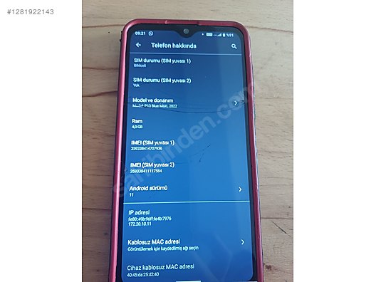 İkinci El ve Sıfır Alışveriş / Cep Telefonu & Aksesuar / Cep Telefonu / Reeder / P13 Blue