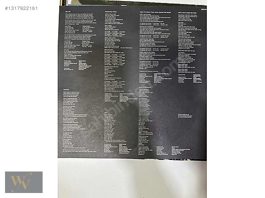 U2 Achtung Baby plak - Müzik Plakları Alışverişte İlk Adres