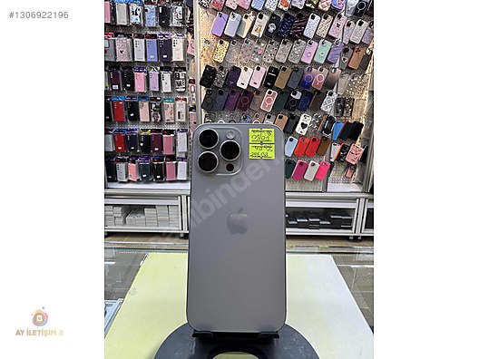 iPhone16ＰroＭax Apple iPhone 16 Pro Max 256 8 GB RAM 5G (Apple Türkiye Garantili