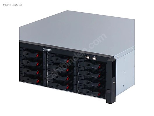 DHI-NVR616RH-16-XI 64 Kanal 3u 16 HDD Wizmind Ağ Video Kaydedici