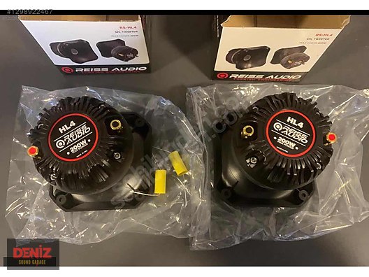 Hoparlör / Tweeter / Reis Audio Rs-hl4 Spl Tweeter 200 Watt Teki