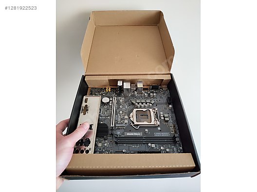 MSI B560M PRO-E Intel B560 Soket 1200 DDR4 4800(OC)MHz mATX - Anakart ve Tüm Masaüstü Bilgisayar Parçaları sahibinden.com'da