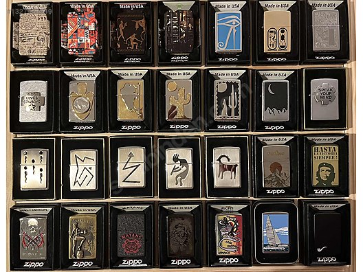 Zippo koleksiyonu on sahibinden.com - 1327922649