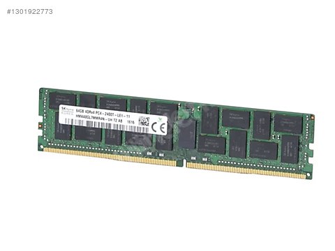2,EL RAM SERVER VB 64GB 2400T 4RX4 DDR4 sahibinden.comda - 1301922773