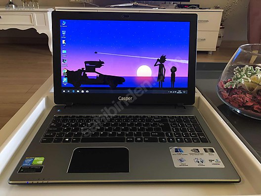 cok temiz casper nirvana laptop dizustu