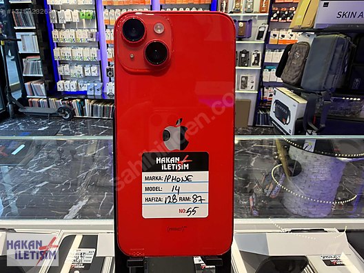 Apple / iPhone 14 / İPhone 14 / 128GB - Kırmızı Renk / Orjinal