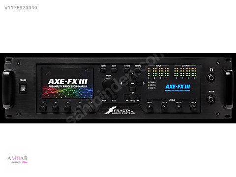 ギター Fractal Audio Systems Axe-Fx III MARK II Fractal Audio Systems Axe-Fx III MARK II マルチエフェクター アンプ