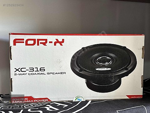 FORX XC-316 16CM KOAKSİYEL SIFIR - 1252923434